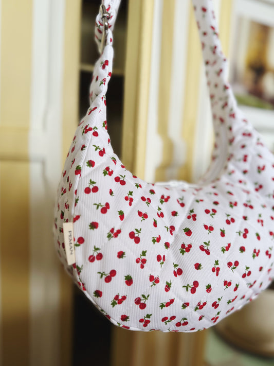 Sac croissant cerises & framboises