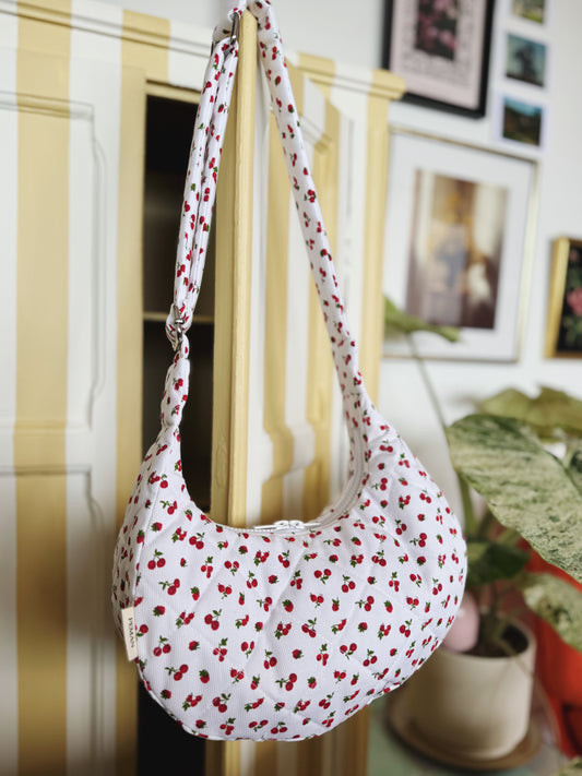 Sac croissant cerises & framboises