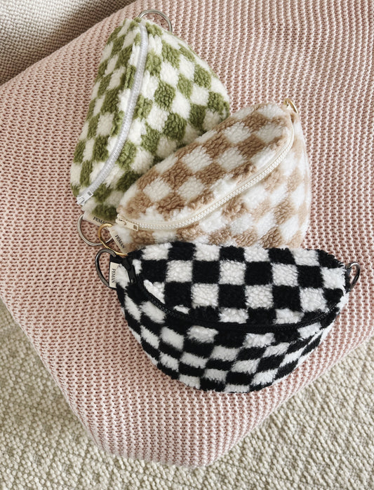 Bananes fluffy damier