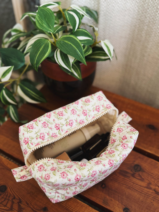 Trousse matelassée • floral