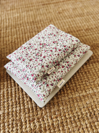 Housse de livre ~ roses