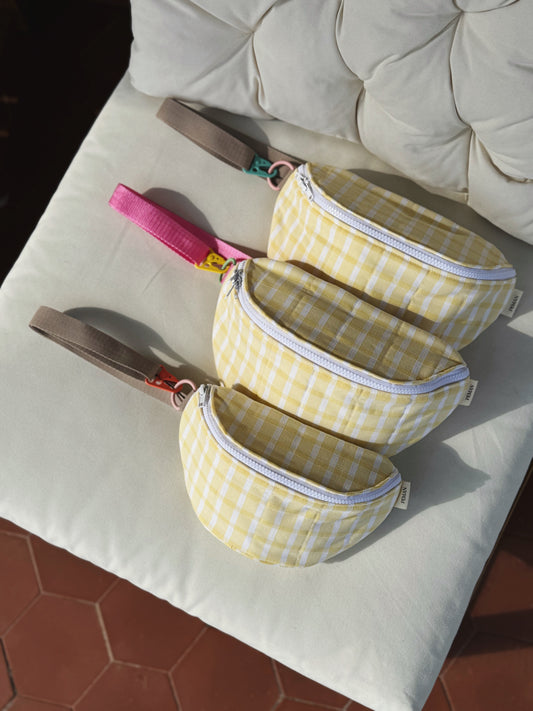 Bananes maxi et mini ~ jaune et blanc
