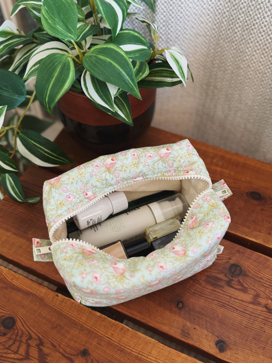 Trousse matelassée • floral