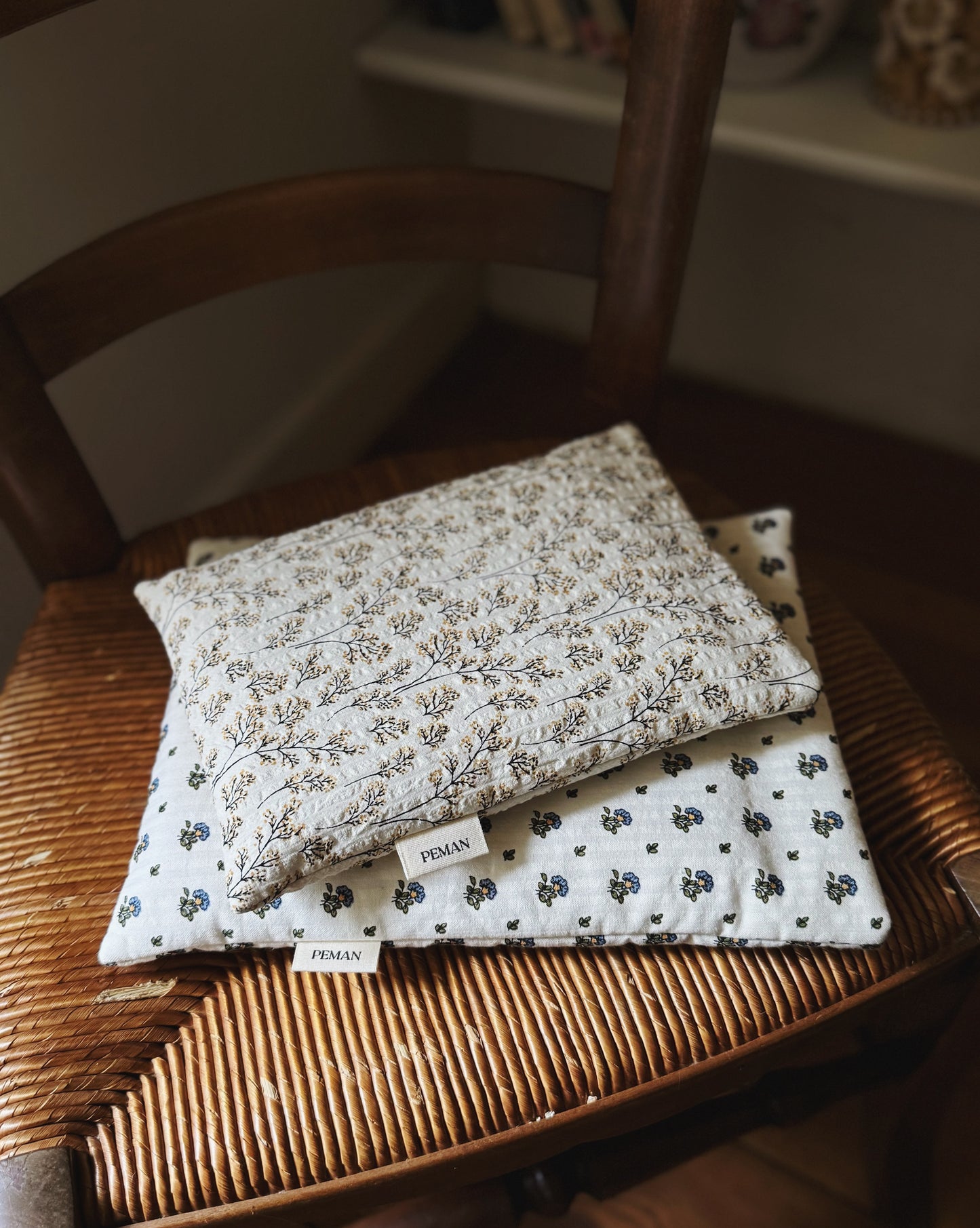 Housse de livre • fleurs jaunes