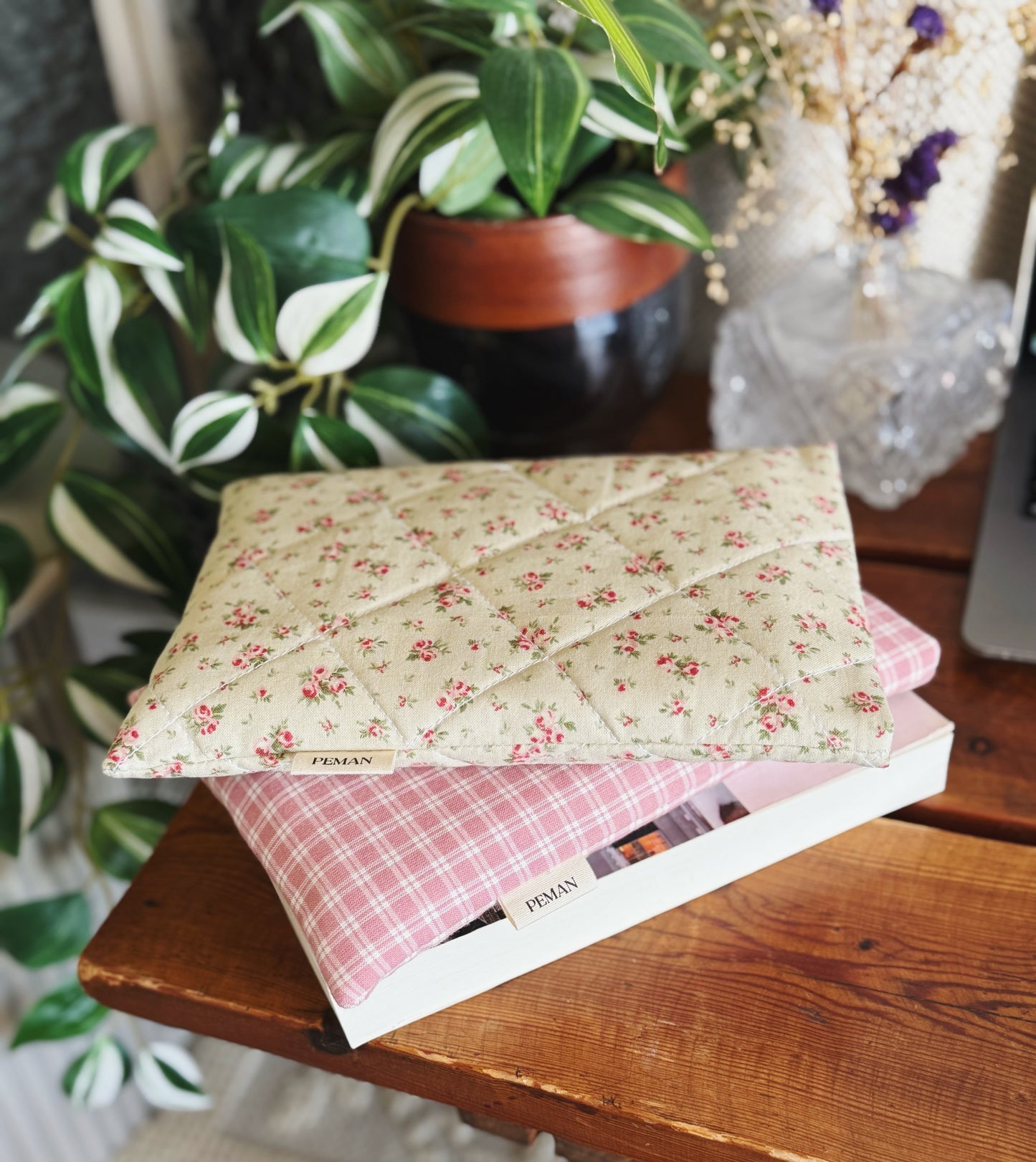 Housse de livre • floral